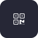 Откройте телеграм-приложение или сайт AlfaBit. Выберите оплата по QR коду.