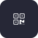 Откройте телеграм-приложение или сайт AlfaBit. Выберите оплата по QR коду.
